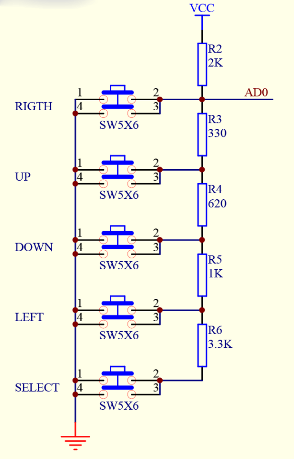 DFRobot_LCDKeypad Shield SCH